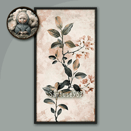 HQ Minimalist Branches Long Painting #3 Sellable Extra D Samtuse963 logo