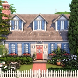 Cute Small Home - The Sims 4 Rooms / Lots - CurseForge