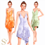 Summer Swimwear Dress - Floral logo