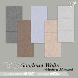 Gaudium Walls - Modern Marbled 🖌 logo