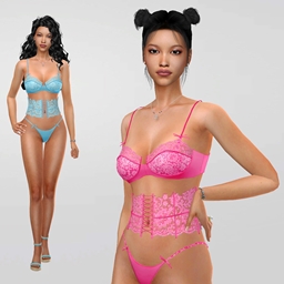Belaloallure Malissa Lingerie Set RC project image