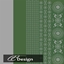 very stylish wallpapers in green and gray logo