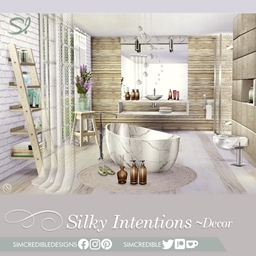 Silky Intentions Bathroom Decor 🧴🧽 logo