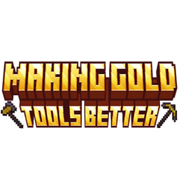 Making Gold Tools Better ! With Netherite ! logo