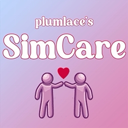 SimCare  By plumlace Spanish Translation logo