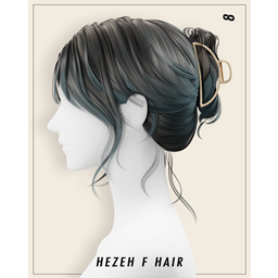 [Hezeh]FHair_No.8 & Hair Clip logo
