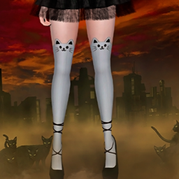 Cat Thigh Stockings logo