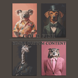 GoldFish paintings If you please, sir project image