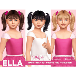 CasualSims - Ella Hairstyle Children project image