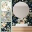Lush Watercolor Floral Wallpaper | Flora and Fauna 27 logo