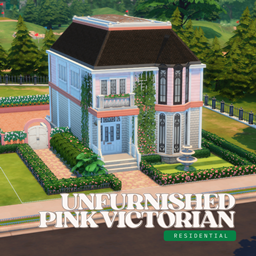 Pink Victorian Manor | Unfurnished