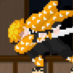 Kimetsu DE/Jujutsu DE logo