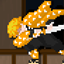 Kimetsu DE/Jujutsu DE logo