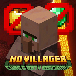 No Villager Discounts logo