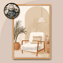 Minimalist Cozy Indoor Painting #4 Sellable Extra A Samtuse963 logo