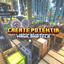 Create Potentia: Magic and Tech logo