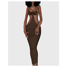 Jamila Backless Long Dress