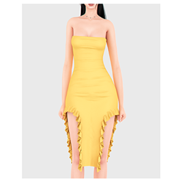 Kali Frill Dress logo