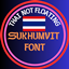 Thai No Floating Font ( Sukhumvit )