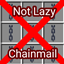 Not Lazy Chainmail logo