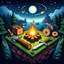 HealingCampfires - Nothing like a cozy campfire! logo
