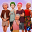 Unnatural Genetic Hair Colours for Little Sims (SWJB) logo