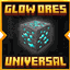Glow Ores Universal logo