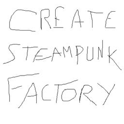 Create: Steampunk Factory logo