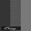 Chic pattern in black logo