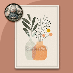 Minimalist Vase Painting #3 Sellable Extra A Samtuse963 logo