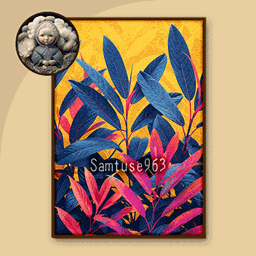 Dark Academia Plant Painting #2 Sellable Extra A Samtuse963 logo