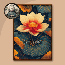 Dark Academia Flower Painting #2 Sellable Extra A Samtuse963 logo