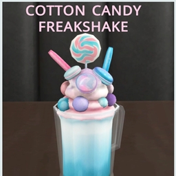 Cotton candy milkshake by icemunmun Spanish translation.