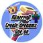 Create dreams live on logo