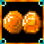 Amber Gem and Orange Diamonds logo
