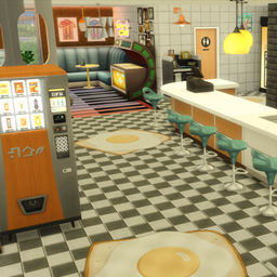 Retro American Diner - (Restaurant)