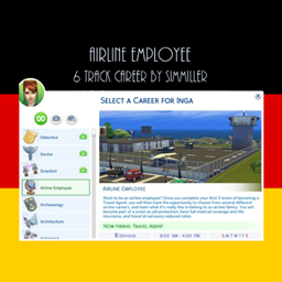 Airline Employee Career - German Translation