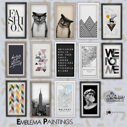 Emblema Paintings 🀥