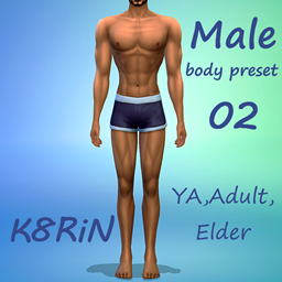 Male body preset 02 by K8RiN