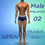 Male body preset 02 by K8RiN logo