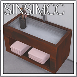Destitude Decor - Wide Sink