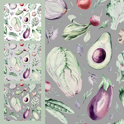 vegetable still life logo