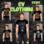 clothing cv357 black t-shirt with skull ( base game compatible ) logo