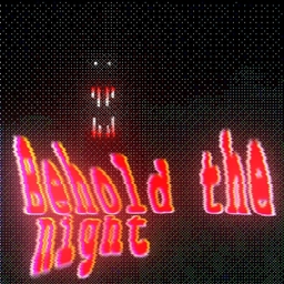 Behold the night logo