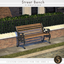 Sims4Luxury - British 2024 - Street bench logo