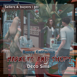Markets and shops decosims  | pt 1 logo