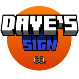 Dave's Sign Co. logo