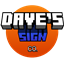 Dave's Sign Co. logo