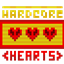 Hardcore Hearts for survival logo
