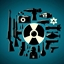 Guns, Nukes and Espionage logo